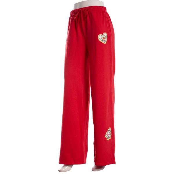 Juniors Rebel Veil Puff Print Cookie Wide Leg Sweatpants