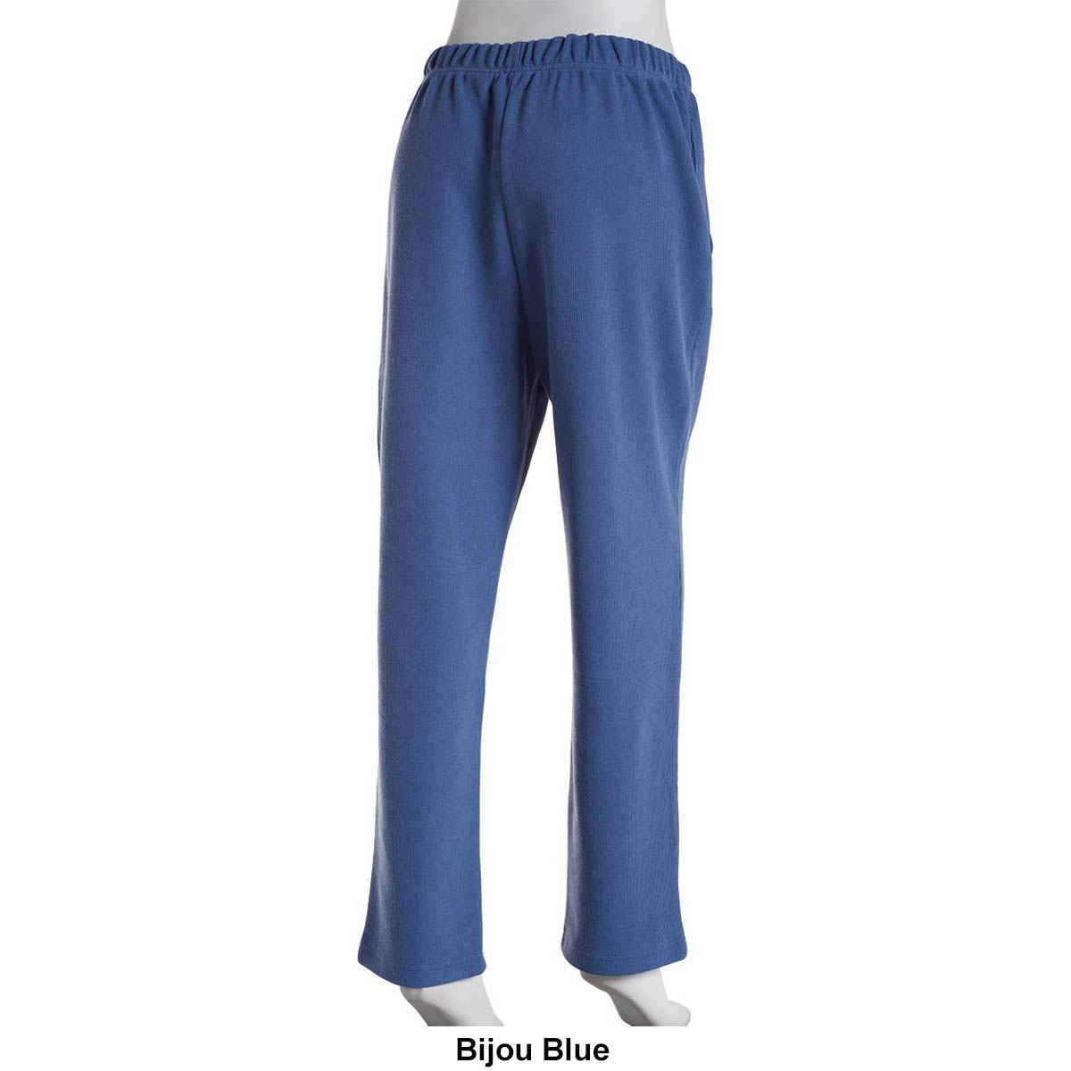 Petite Hasting & Smith Flatback Rib Knit Waist Sweatpants