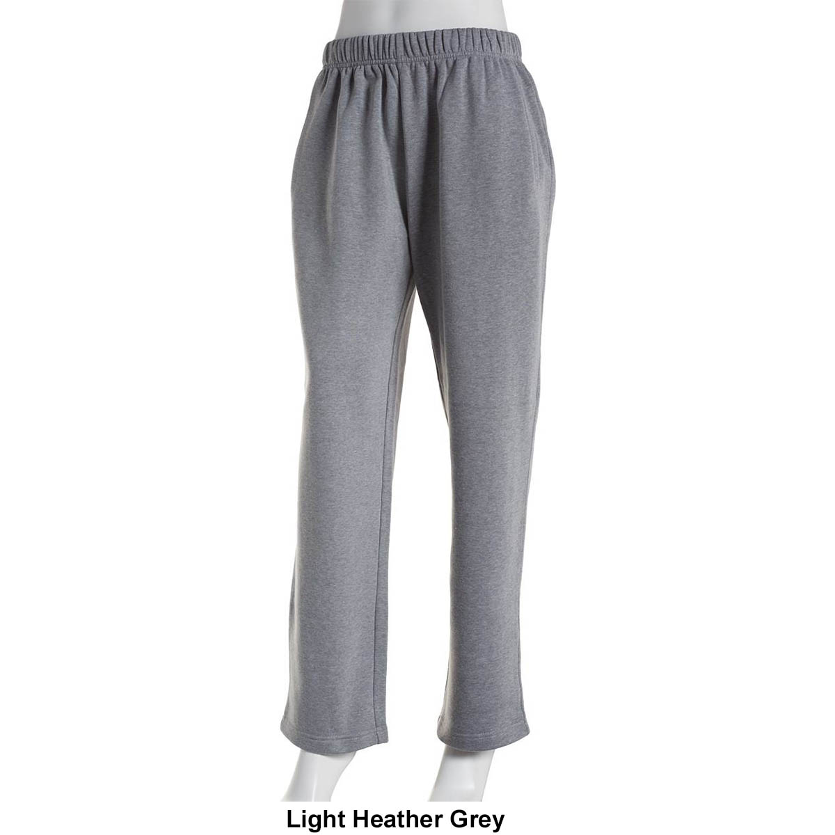 Womens Hasting & Smith Solid Average Length Sweatpants