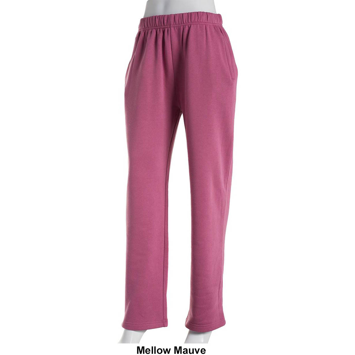 Womens Hasting & Smith Solid Average Length Sweatpants