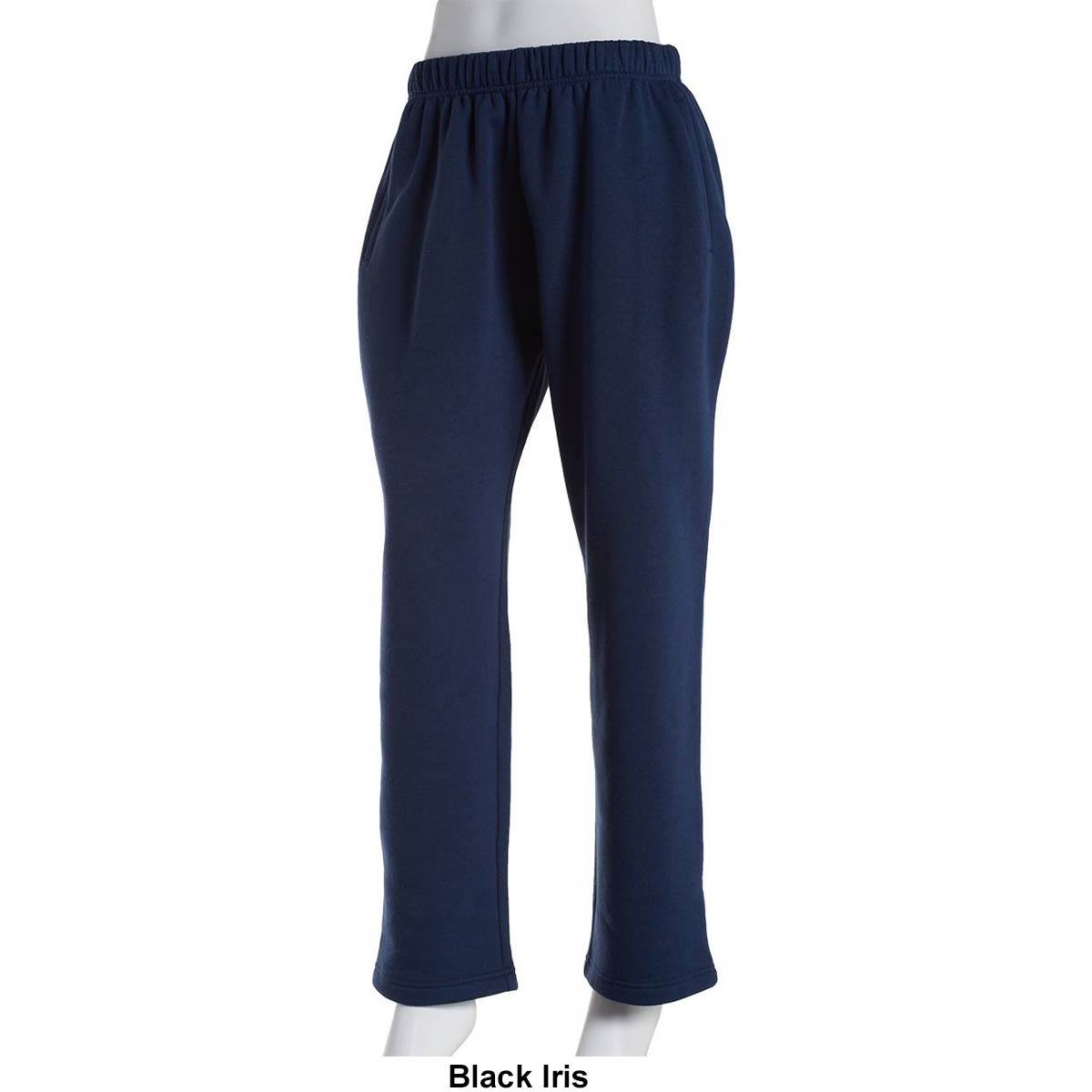 Womens Hasting & Smith Solid Short Length Sweatpants