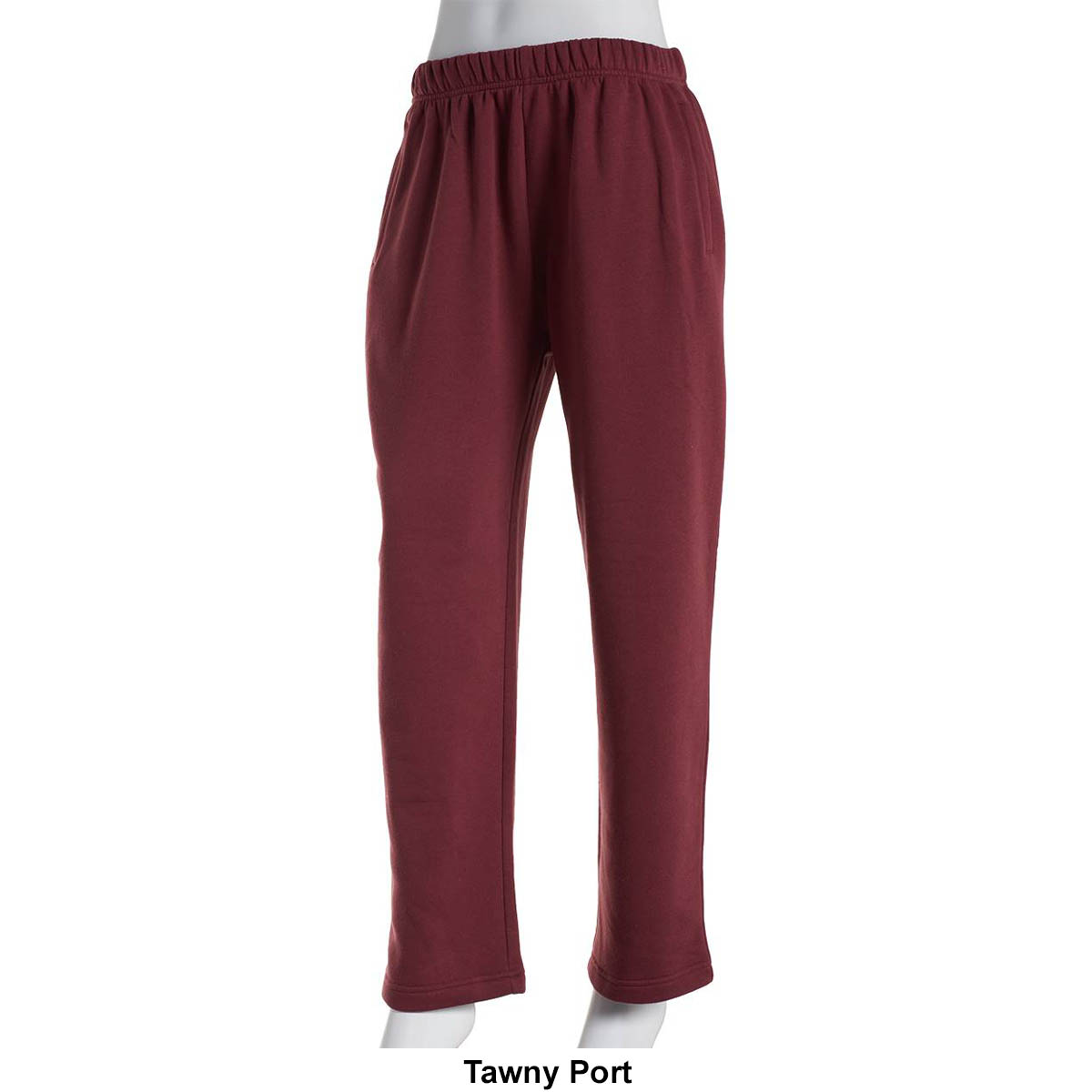 Womens Hasting & Smith Solid Short Length Sweatpants