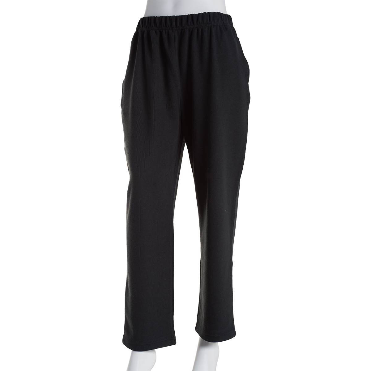 Plus Size Hasting & Smith Flatback Rib Knit Waist Sweatpants