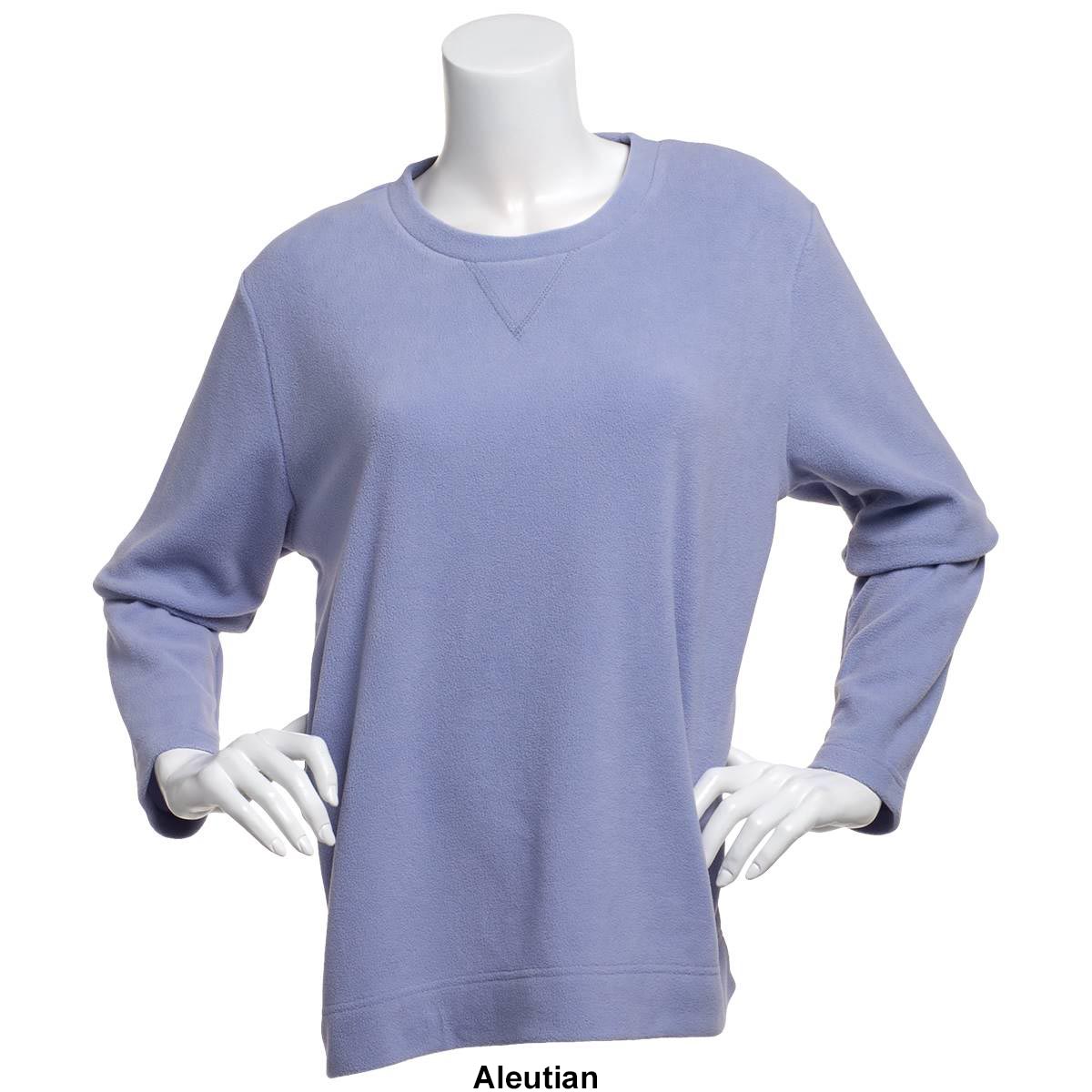 Petite Hasting & Smith Long Sleeve Fleece Top