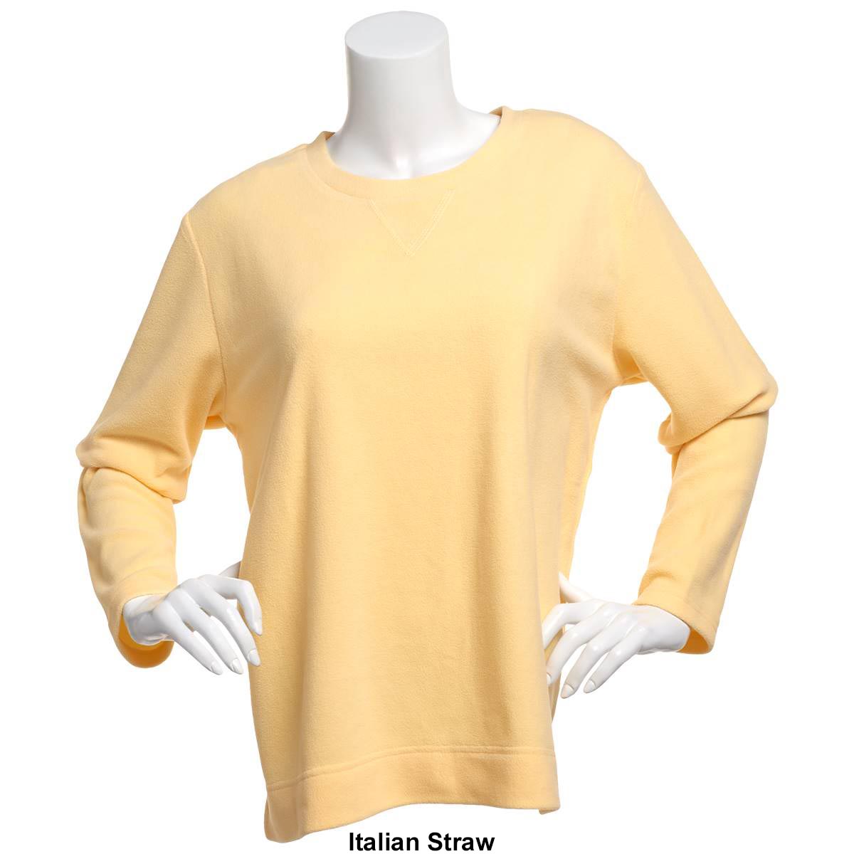 Petite Hasting & Smith Long Sleeve Fleece Top