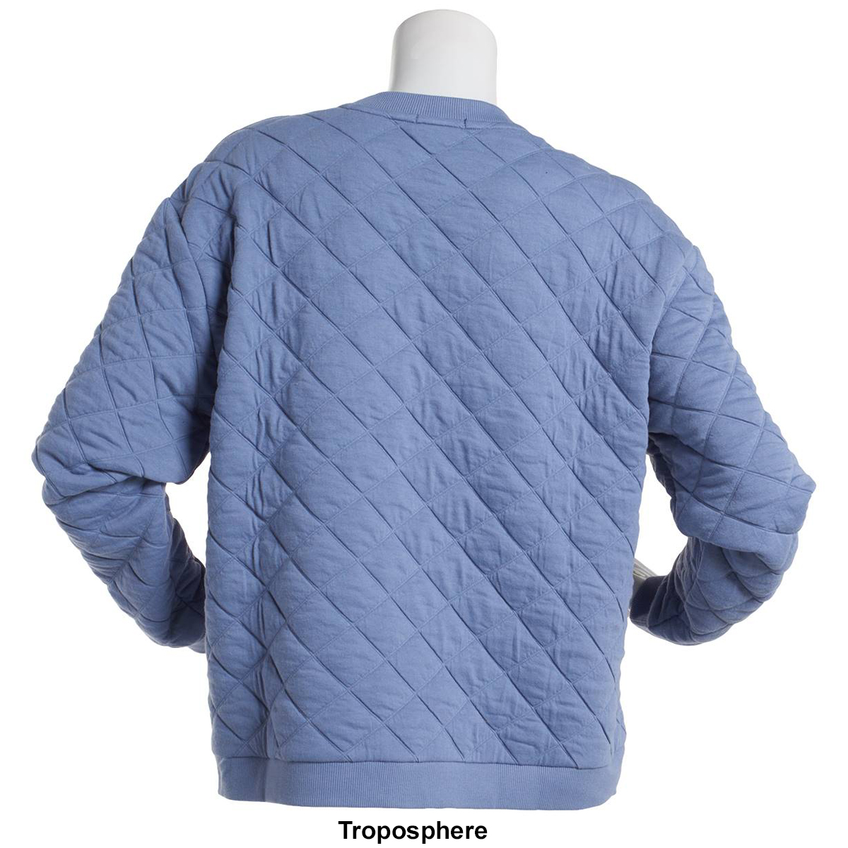 Womens Architect(R) Long Sleeve Quilted Pullover Sweatshirt