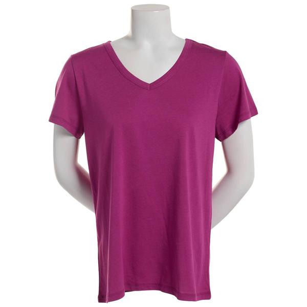 Petite Architect(R) Short Sleeve V-Neck Jersey Tee alternate view