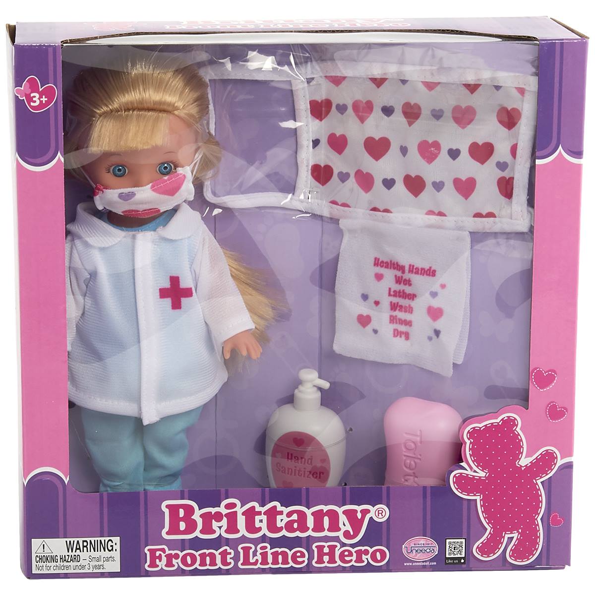Uneeda Brittany Front Line Hero Toddler Doll