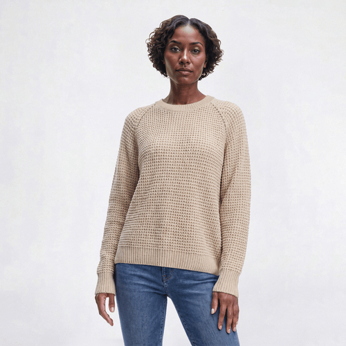 Womens Architect(R) Long Sleeve Chenille Thermal Sweater