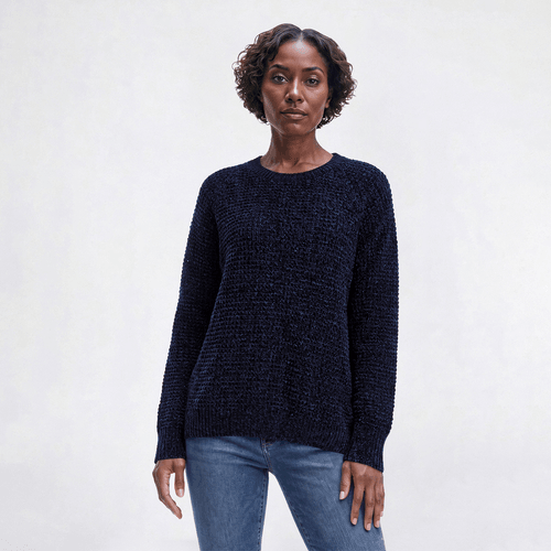 Womens Architect(R) Long Sleeve Chenille Thermal Sweater alternate view