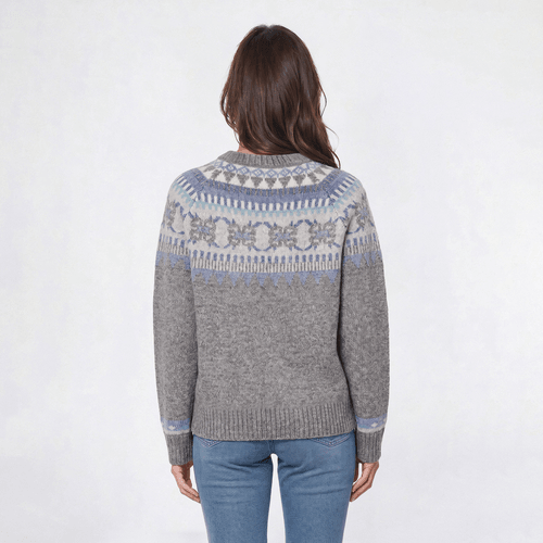 Womens Architect(R) Long Sleeve Fair Isle Raglan Sleeve Sweater alternate view