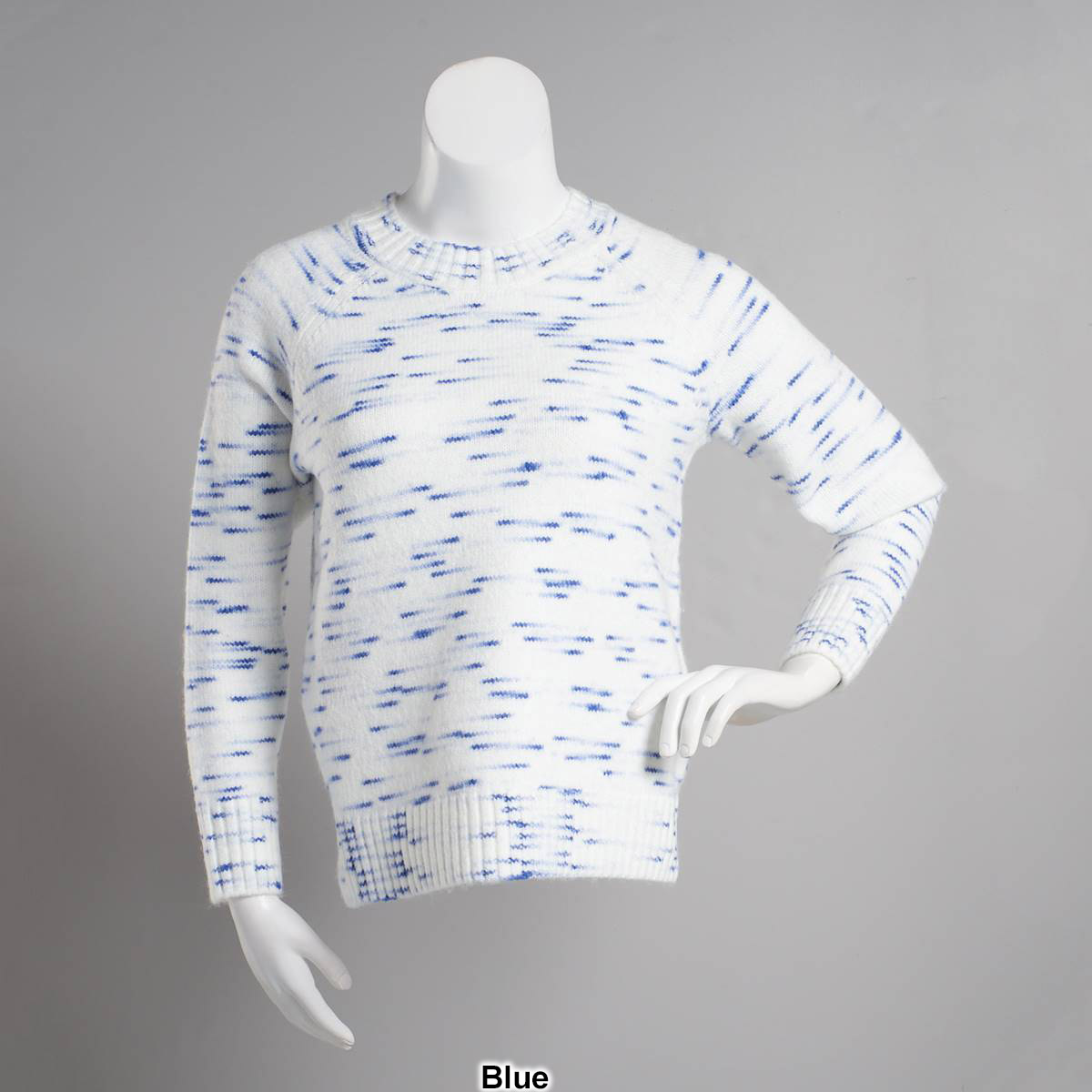 Plus Size Architect(R) Space Dye Pullover Sweater