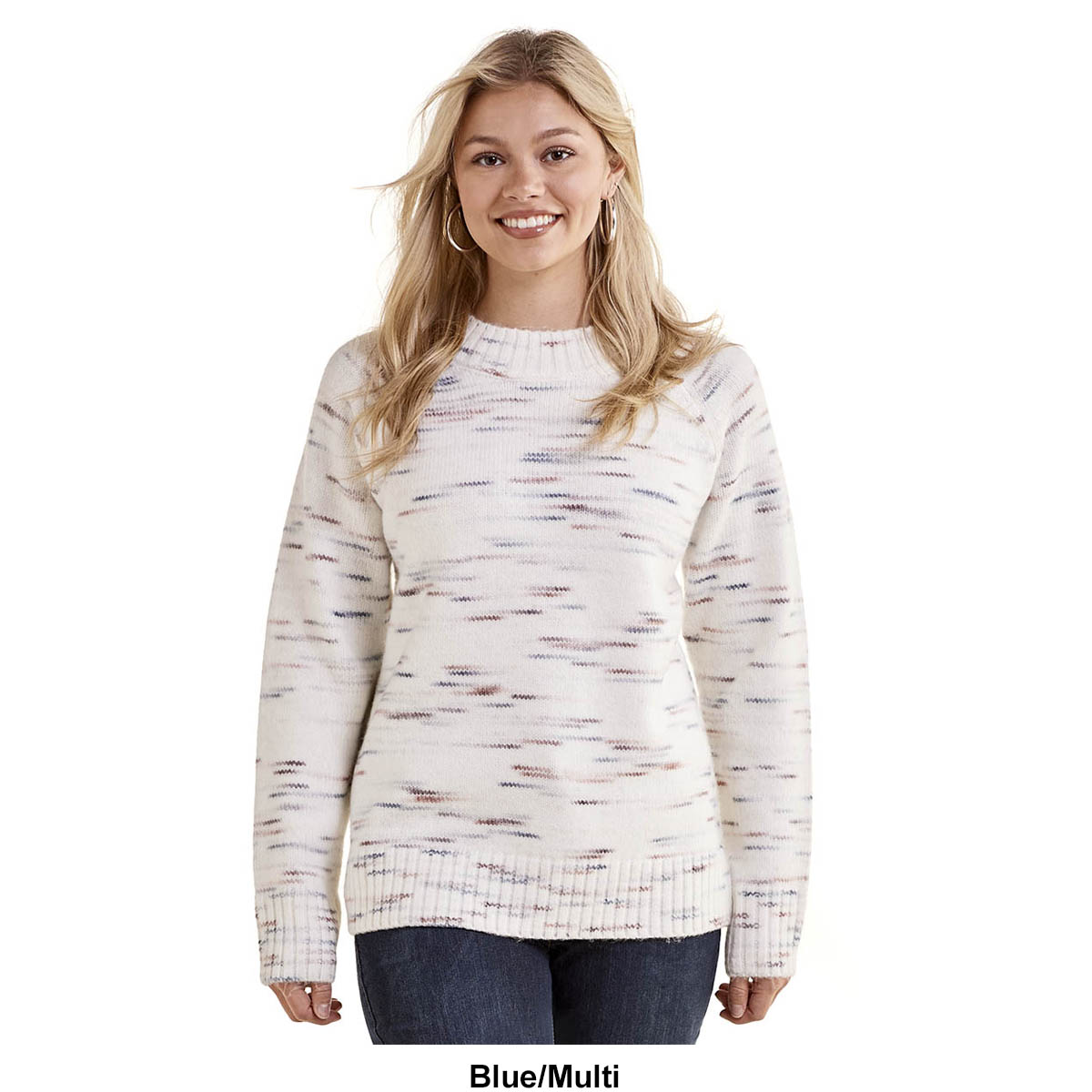 Women Architect(R) Long Sleeve Space Dye Pullover Sweater