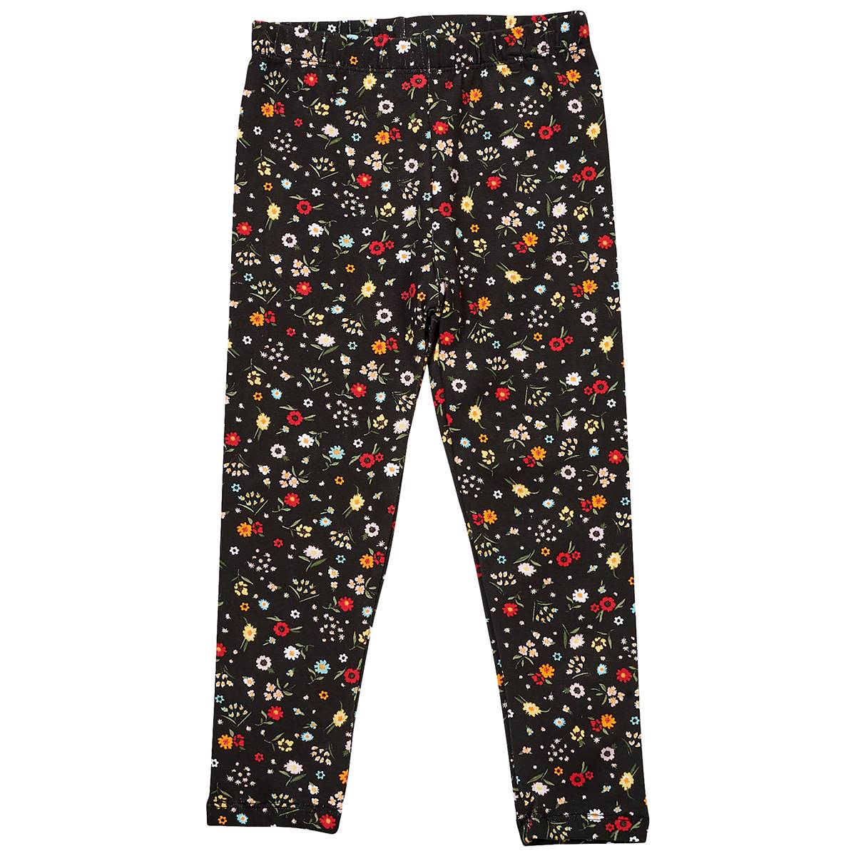 Toddler Girl Tales & Stories Basic Ditsy Floral Leggings