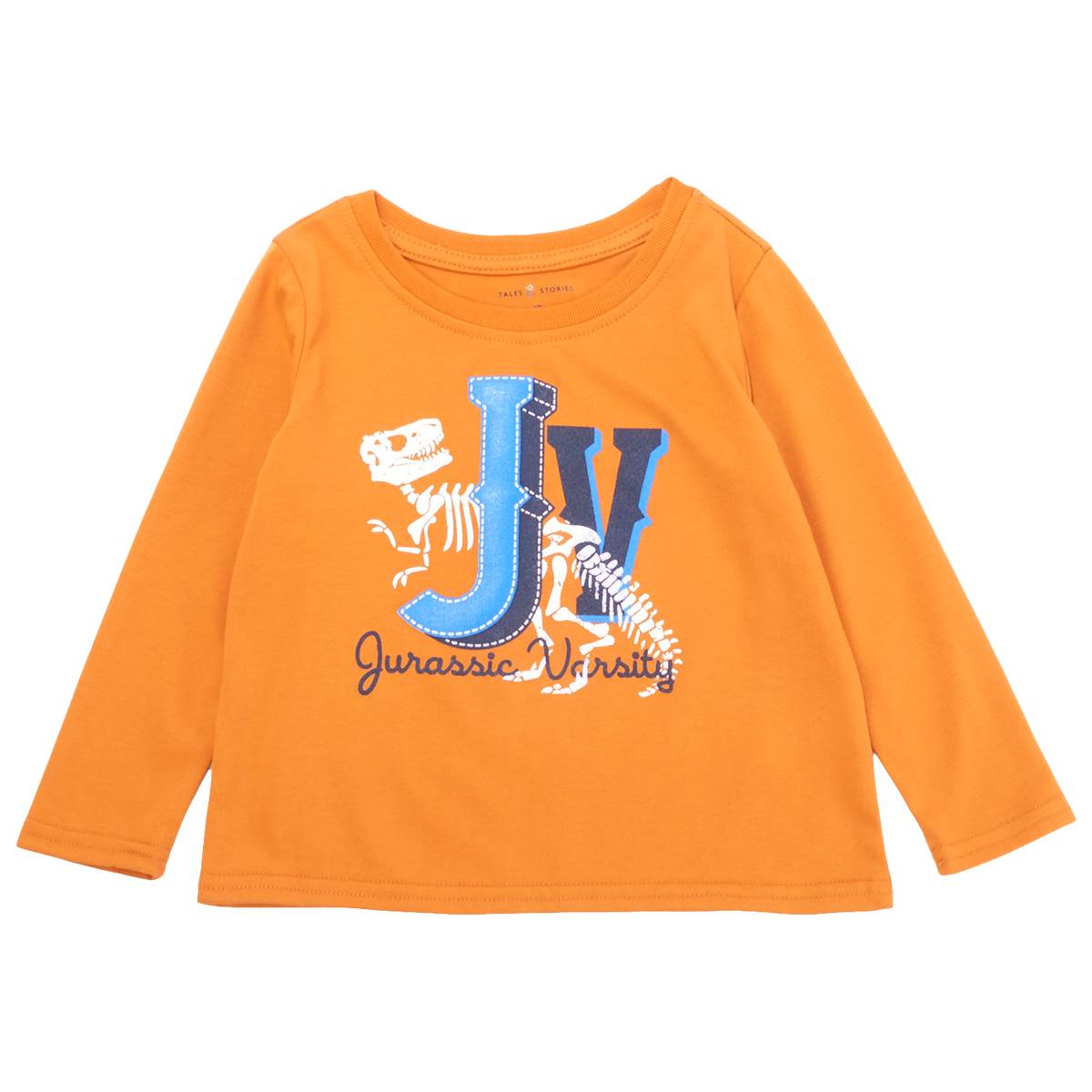 Toddler Boy Tales & Stories Long Sleeve JV Dino Graphic Tee