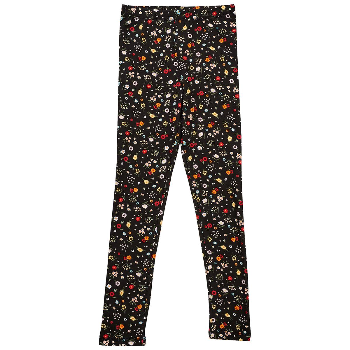 Girls (7-16) Tales & Stories Ditsy Floral Leggings