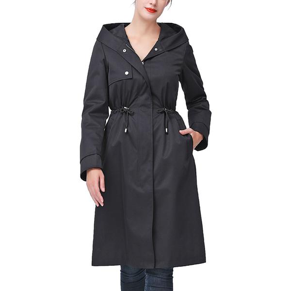 Womens BGSD Waterproof Hooded Zip-Out Lined Coat alternate view