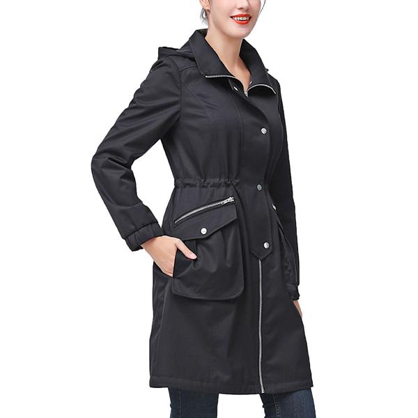 Womens BGSD Waterproof Hooded Pocketed Anorak Jacket alternate view