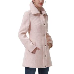 Womens BGSD Boucle Wool Walking Coat alternate view
