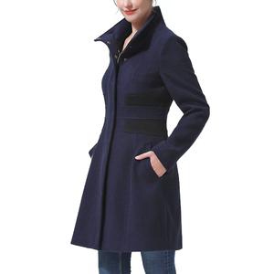 Womens BGSD Fit & Flare Wool Coat alternate view