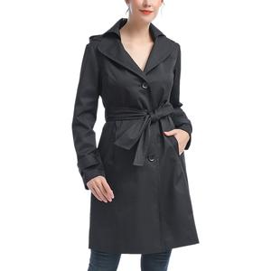 Womens BGSD Waterproof Belted Trench Coat
