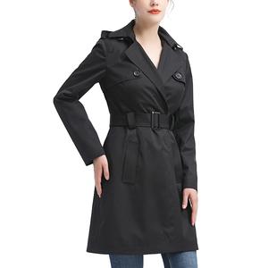 Womens BGSD Waterproof Hooded Trench Coat alternate view