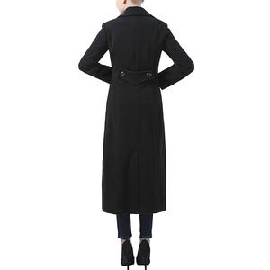 Womens BGSD Long Wool Maxi Walking Coat alternate view