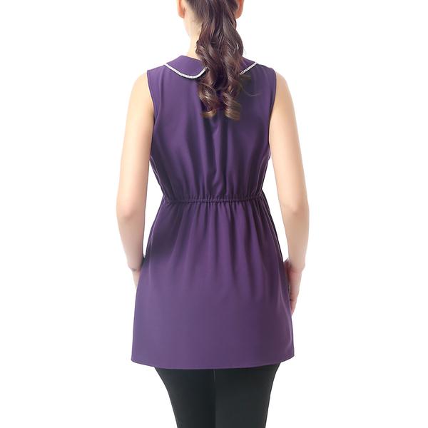 Womens Glow & Grow(R) Crystal Embellished Maternity Blouse alternate view