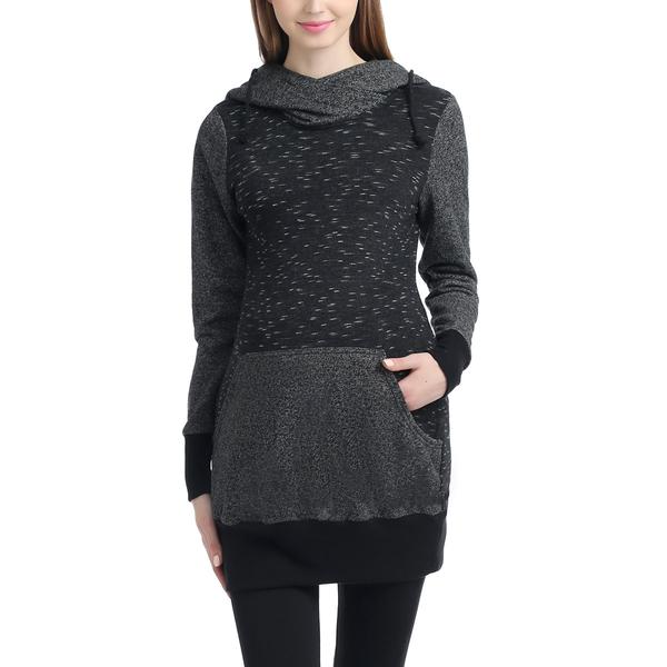 Womens Glow & Grow(R) Cowl Neck Maternity Hoodie