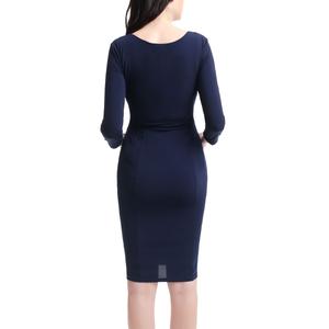 Womens Glow & Grow(R) Maternity Midi Dress alternate view