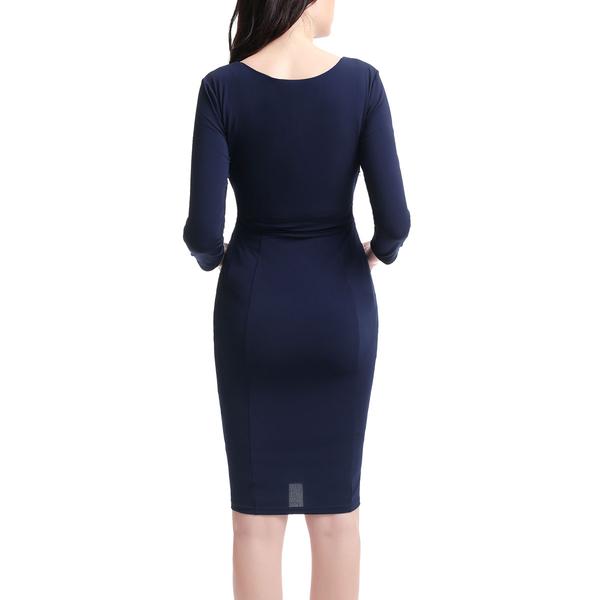 Womens Glow & Grow(R) Maternity Midi Dress alternate view