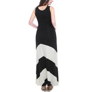 Womens Pokkori by Kimi & Kai Maternity Color Block Maxi Dress alternate view
