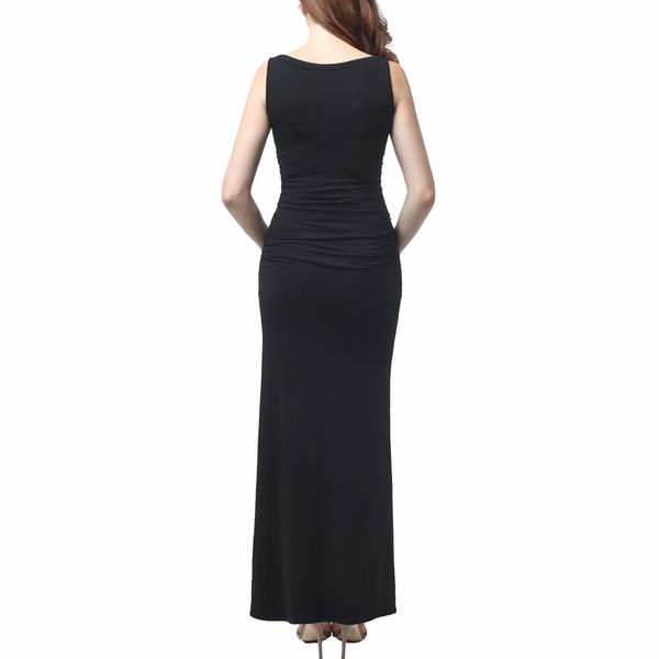 Womens Glow & Grow(R) Button Accent Maternity Maxi Dress alternate view