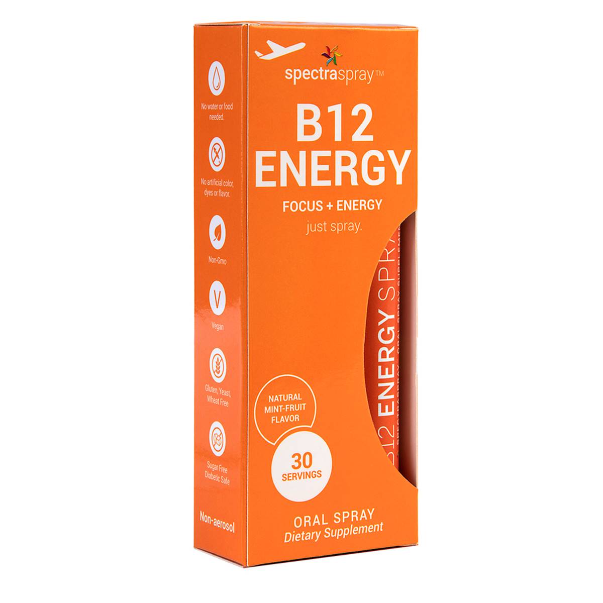 SpectraSpray(R) B12 Energy Oral Spray Vitamin