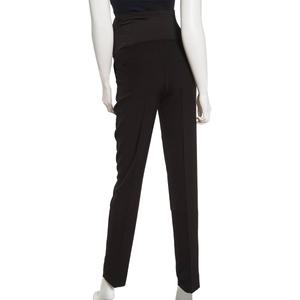 Womens Times Two Over Belly Straight Leg Maternity Pants alternate view
