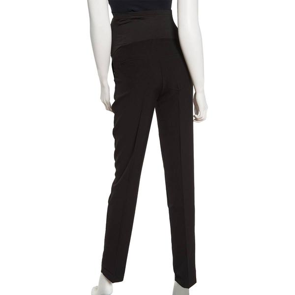 Womens Times Two Over Belly Straight Leg Maternity Pants alternate view