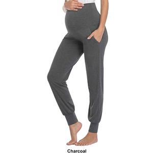 Womens Times Two Over The Belly Maternity Joggers alternate view