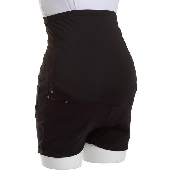 Womens Times Two Tie Waist Porkchop Maternity Shorts alternate view