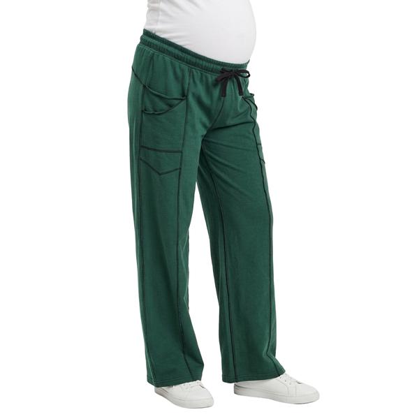 Womens Times Two Maternity Pull-On Baggy Leg Sweatpants alternate view