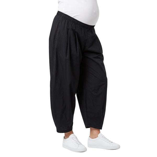 Womens Times Two Maternity Pull-On Barrel Leg Pants