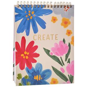 Votum Denim Flowers Large Sketchbook alternate view
