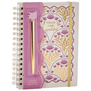 Votum Grateful Spiral Notebook with Pen