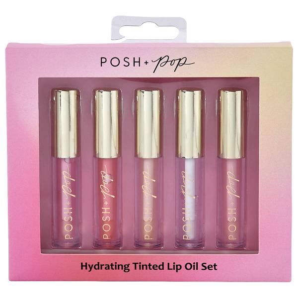 Posh + Pop 5pc. Lip Oil Set