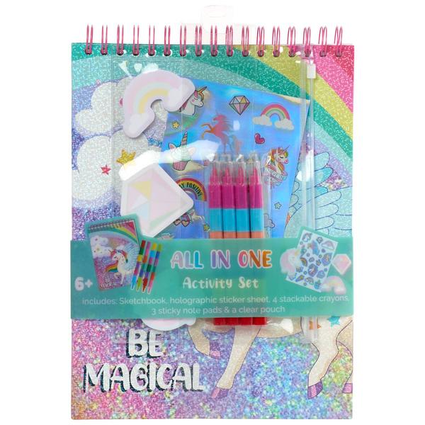 Girls Votum 10pc. Be Magical Sketchbook Activity Set