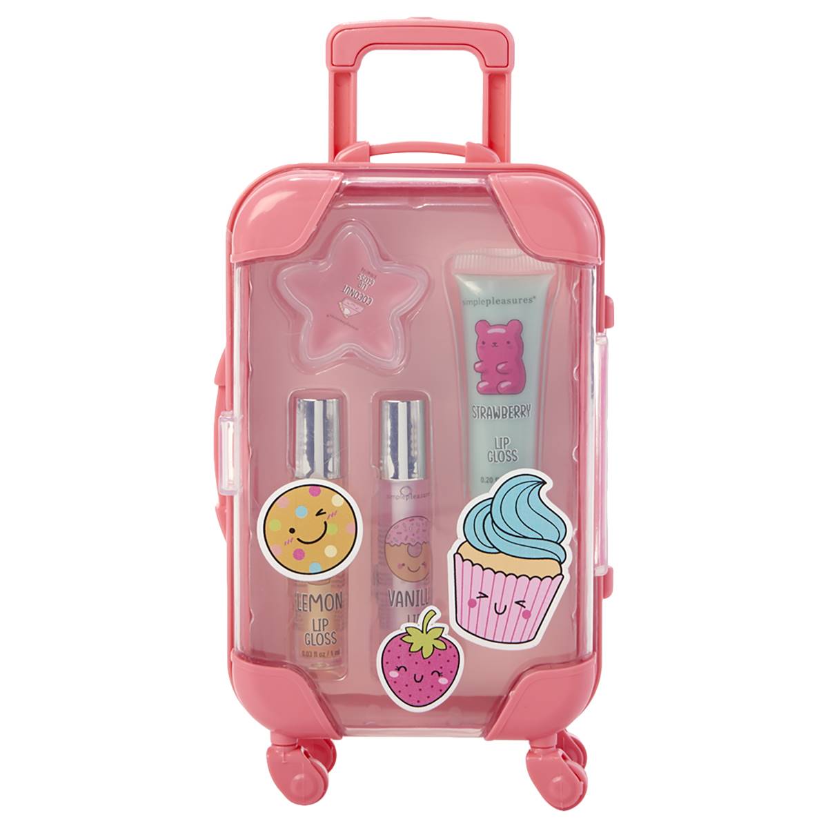 Girls Votum 6pc. Gummy & Treats 6in. Makeup Roller Case