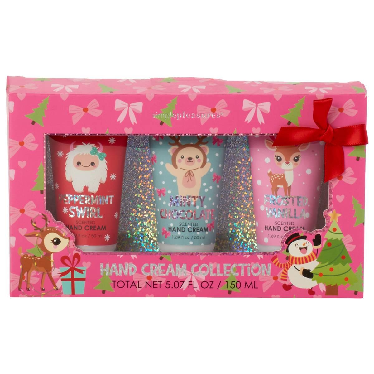 Simple Pleasures(R) Christmas Bow 3pc. Hand Cream Collection