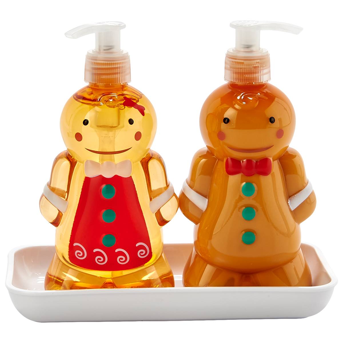 Gingerbread Hand Soap Duo Caddy