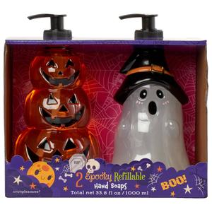 Simple Pleasures(R) Pumpkin Tower & Witchy Ghost Spooky Soap Set