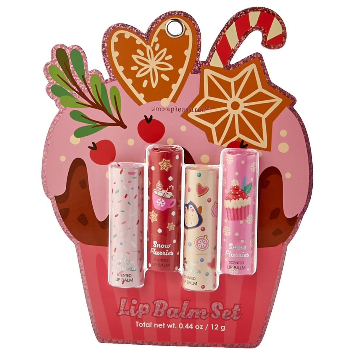 Simple Pleasures(R) 4pc. Lip Balm Set