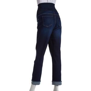 Womens Savi Parker Slim Girlfriend Turn Up Cuff Maternity Jeans alternate view